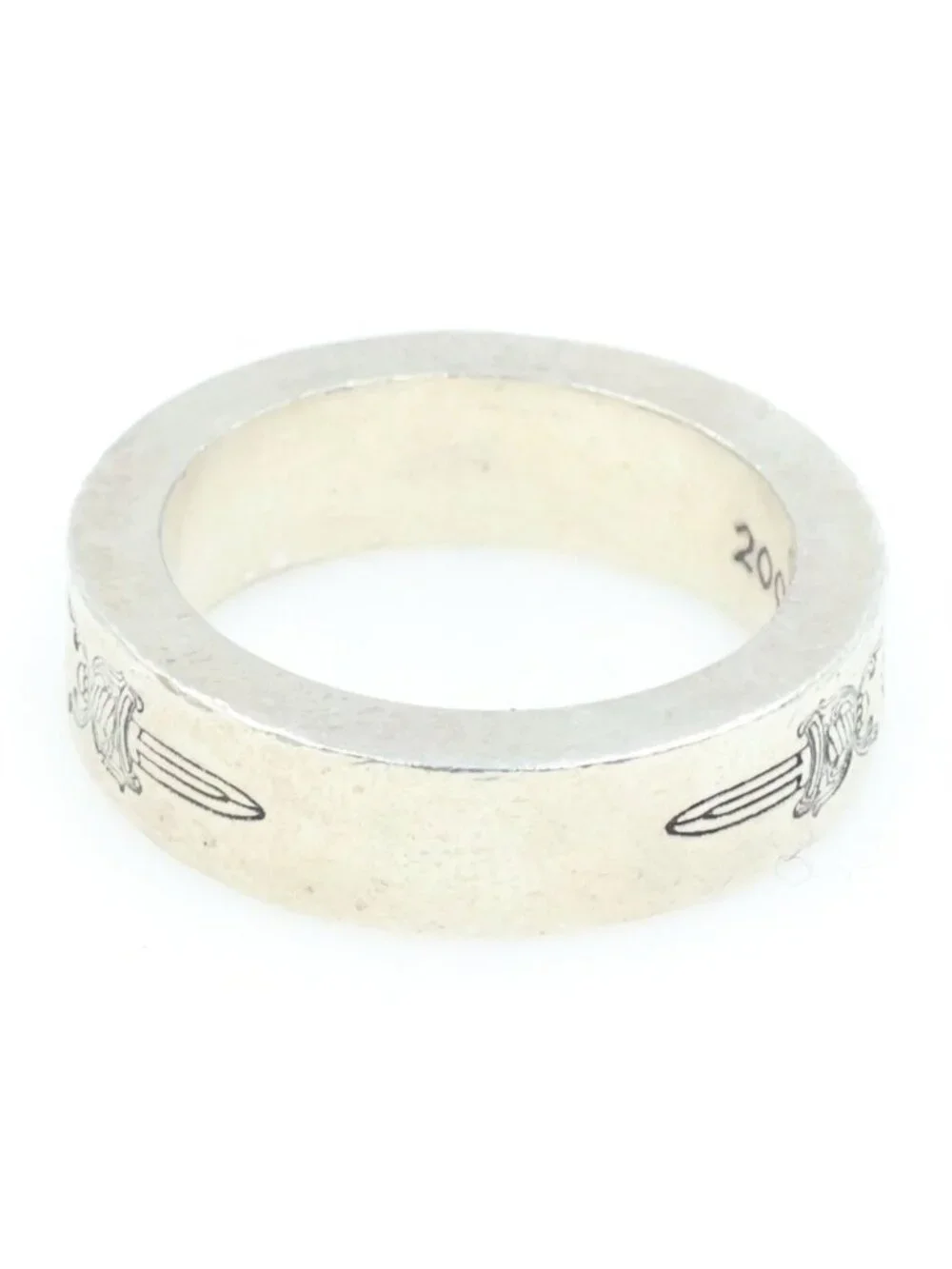 Chrome Hearts Spacer Dagger Ring Silver